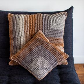 Coussin au crochet à faire soi-même Evora