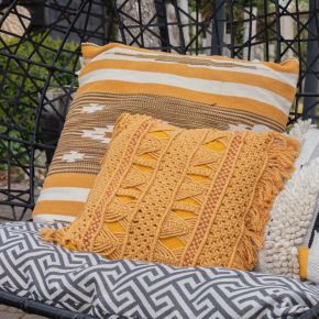 DIY Patron Pour Coussin Déco Formentera En Macramé