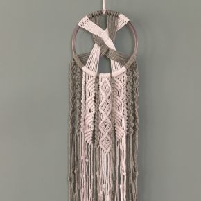 DIY Macramé Pattern Dreamcatcher Wall hanger Zadar 