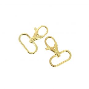 Set of 2 Musketon hooks – Shiny Gold