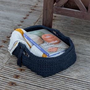 DIY Häkelset Zeitschriftenkorb Tomar