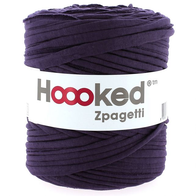 Zpagetti Cotton Yarn Purple Flowers
