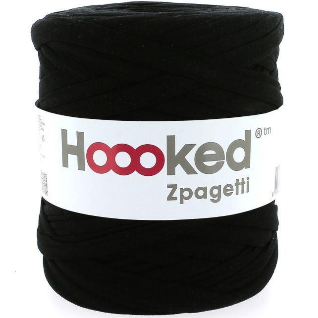 Zpagetti Cotton Yarn Black Noir