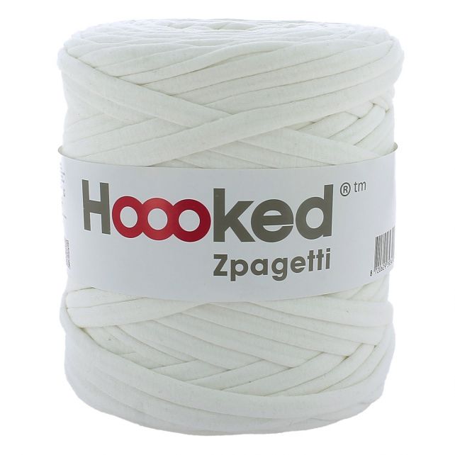 Zpagetti Cotton Yarn White Petal