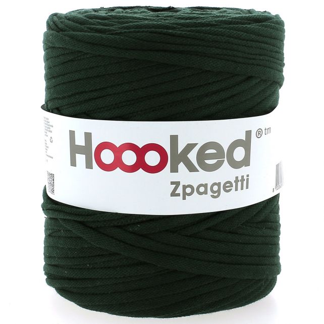 Zpagetti Cotton Yarn Dark Green Polo