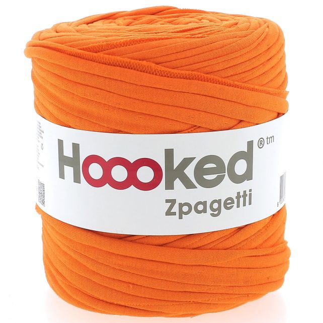 Zpagetti Cotton Yarn Orange Flashy