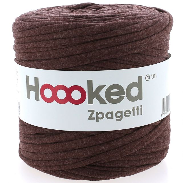 Zpagetti Cotton Yarn Fluffy Brown