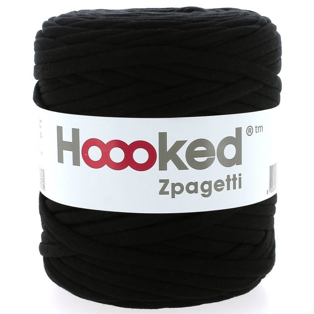 Zpagetti Cotton Yarn Crazy Black