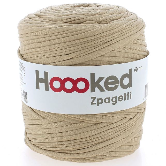 Zpagetti Cotton Yarn Simple Beige