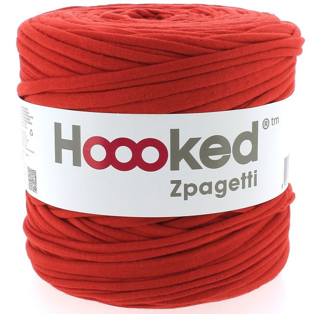 Zpagetti Cotton Yarn Fluffy Red