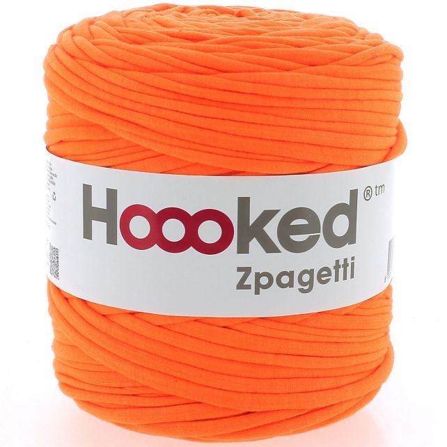 Zpagetti Cotton Yarn Electric Orange