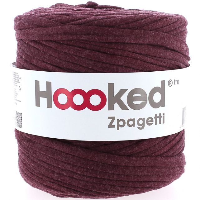 Zpagetti Cotton Yarn Swirl Fluffy Purple