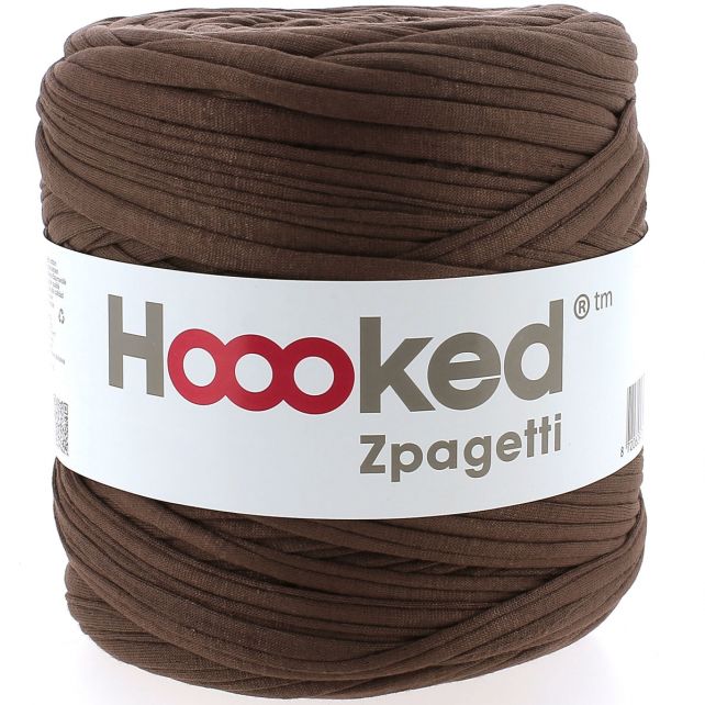 Zpagetti Cotton Yarn Brown Drizzle