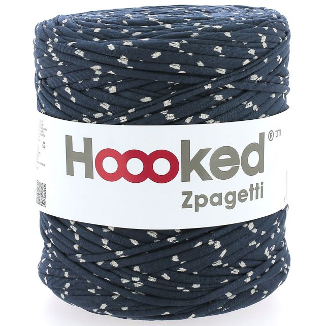 Zpagetti Cotton Yarn Blue Flowers
