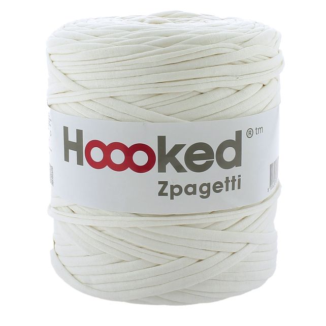 Zpagetti Cotton Yarn Sedan White