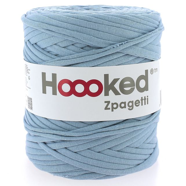 Zpagetti Cotton Yarn Blue Blanket