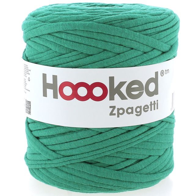 Zpagetti Cotton Yarn Emerald Ring