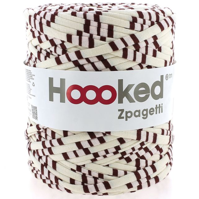 Zpagetti Cotton Yarn Plum Stripes