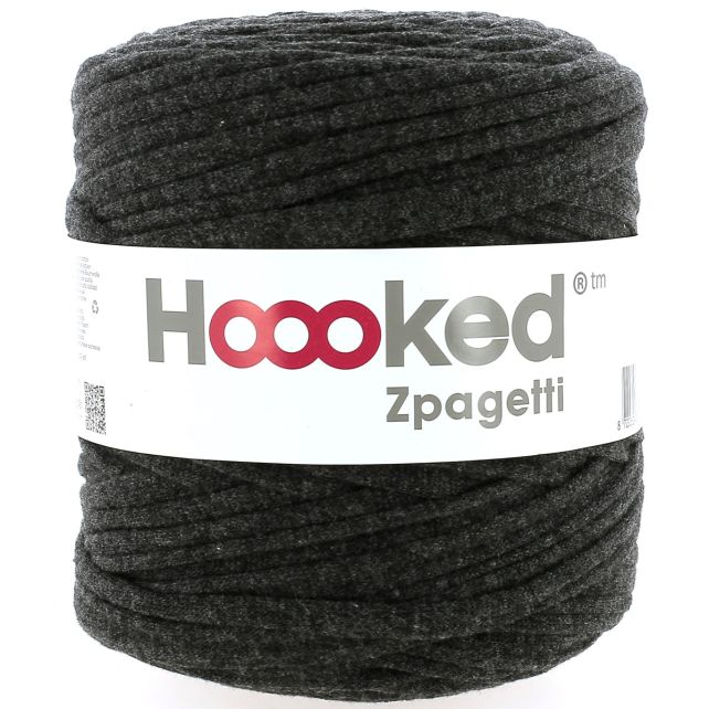 Zpagetti Cotton Yarn Charcoal Puff