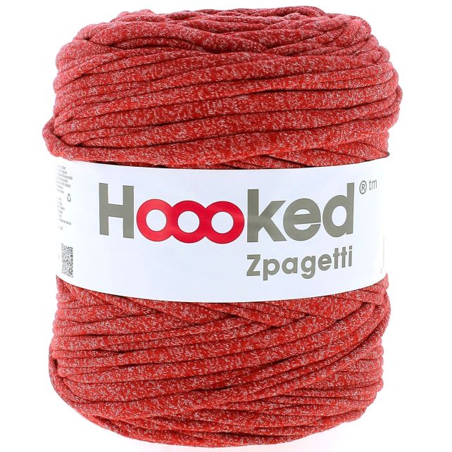 Zpagetti Cotton Yarn Fluffy Red