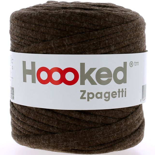 Zpagetti Cotton Yarn Fluffy Brown