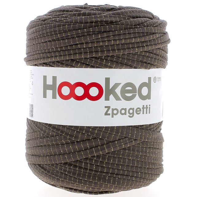 Zpagetti Cotton Yarn Brown Bling Bling