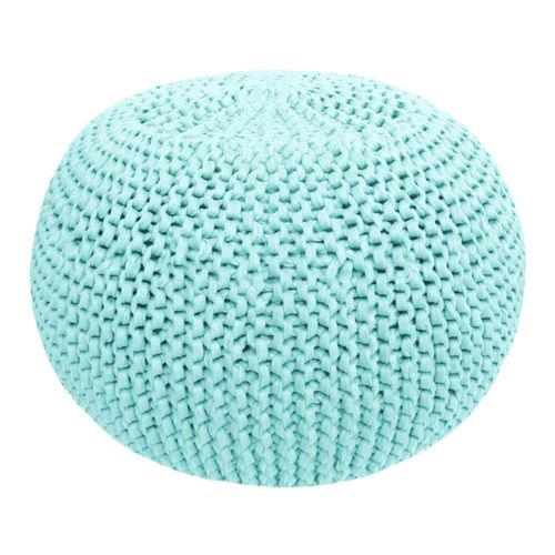 DIY Crochet & Knit Kit Zpagetti Pouf Sugar Mint