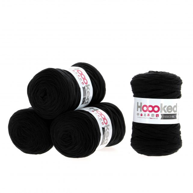 RibbonXL Set Black Night 4 Knäuel