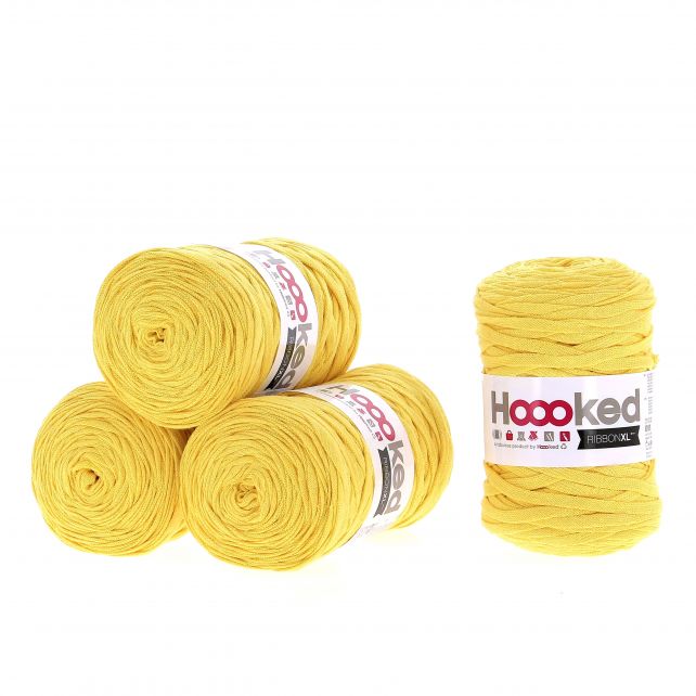 RibbonXL Set Lemon Yellow 4 Bobbins