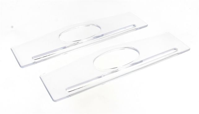 Rectangular transparente