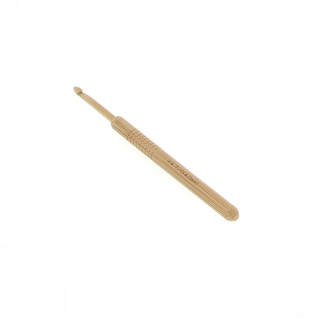 Koshitsu Bamboo Crochet Hook 4 mm With Ergonomic Grip
