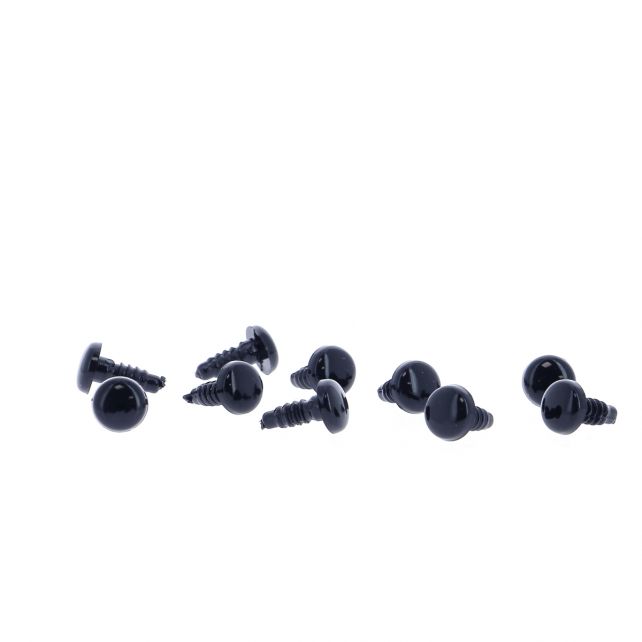 Safety eyes for amigurumi– black