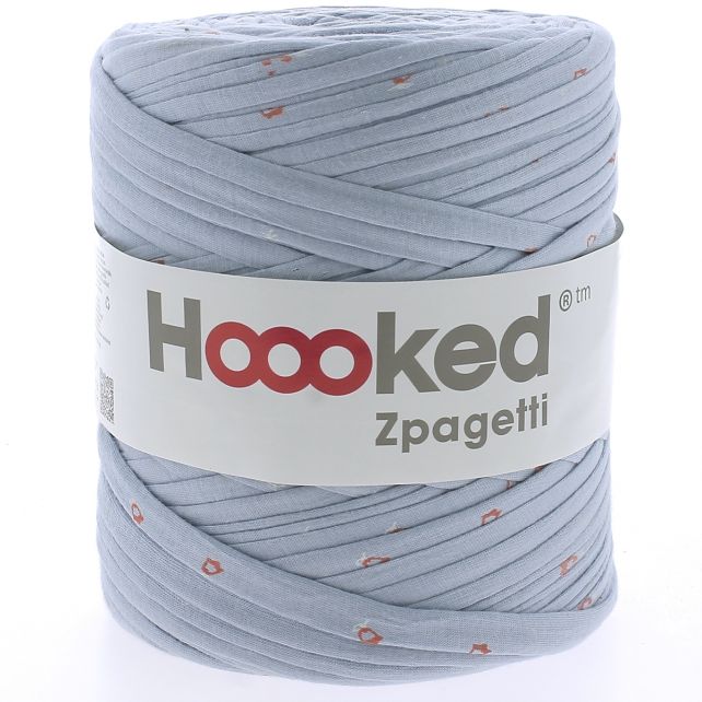 Zpagetti Cotton Yarn Scarf With Flower
