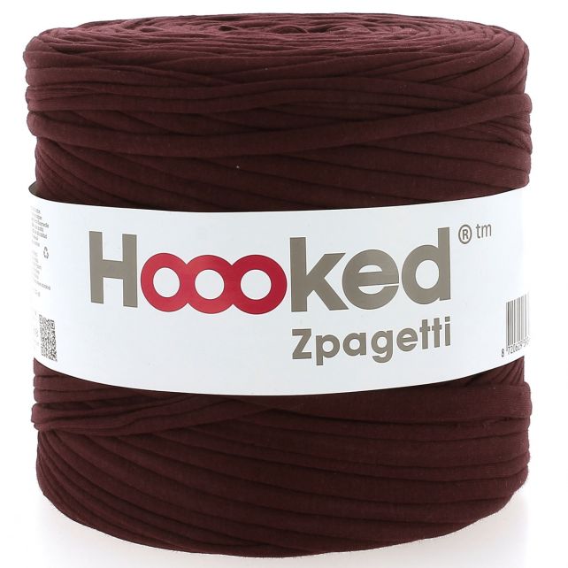 Zpagetti Cotton Yarn Bordeaux Shawl