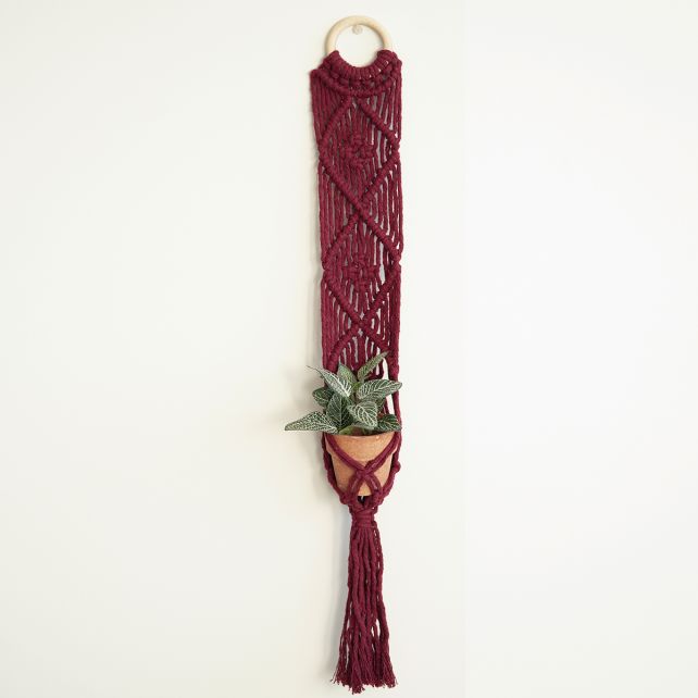 DIY kit de macramé porte-plante Bali Berry
