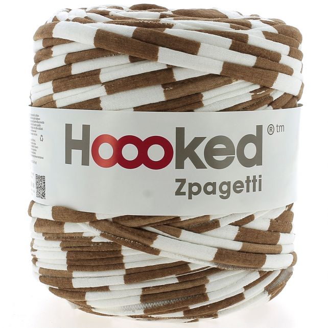 Zpagetti Cotton Yarn Cocoa Ivory