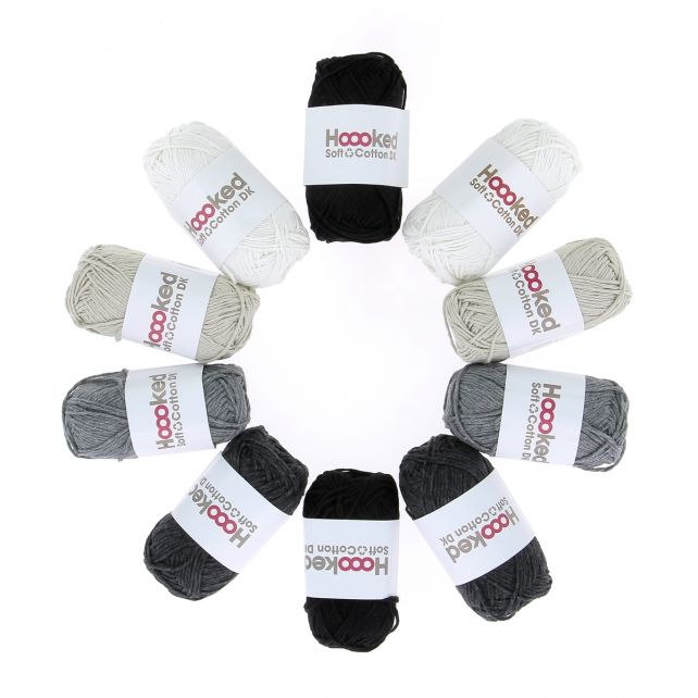 Soft Cotton DK Yarn Pack Pebble Beach