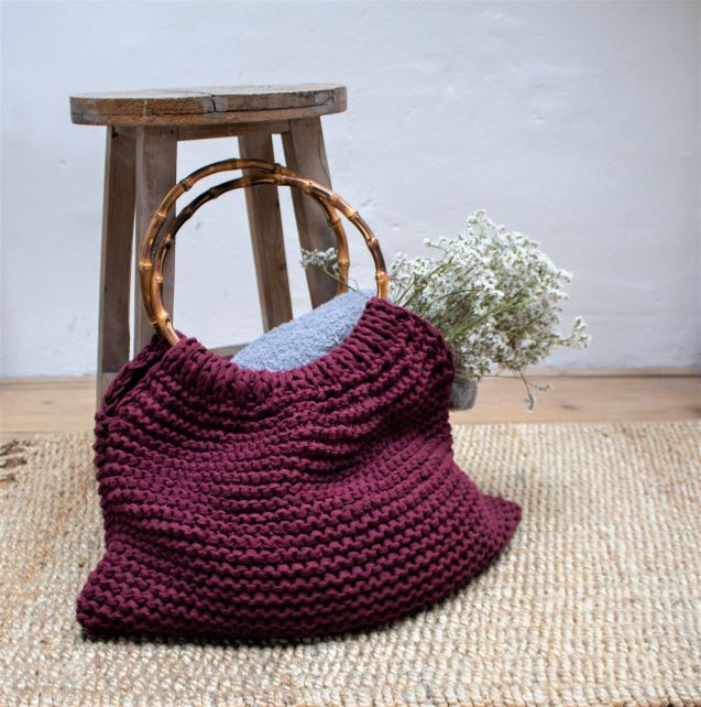 DIY Strickanleitung Tasche Fiorentina