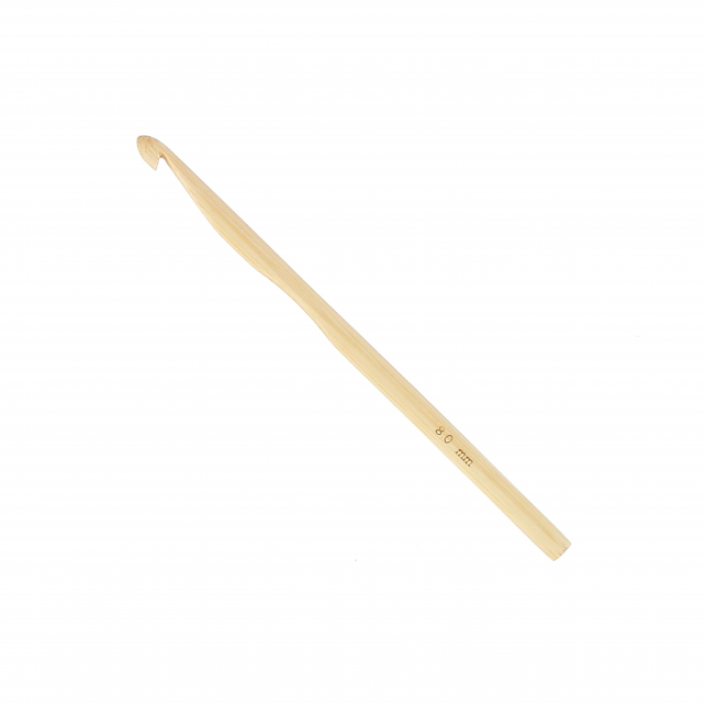 Bamboo Crochet Hook 8 mm