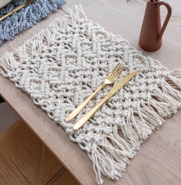 DIY Chemin De Table Ponza En Macramé