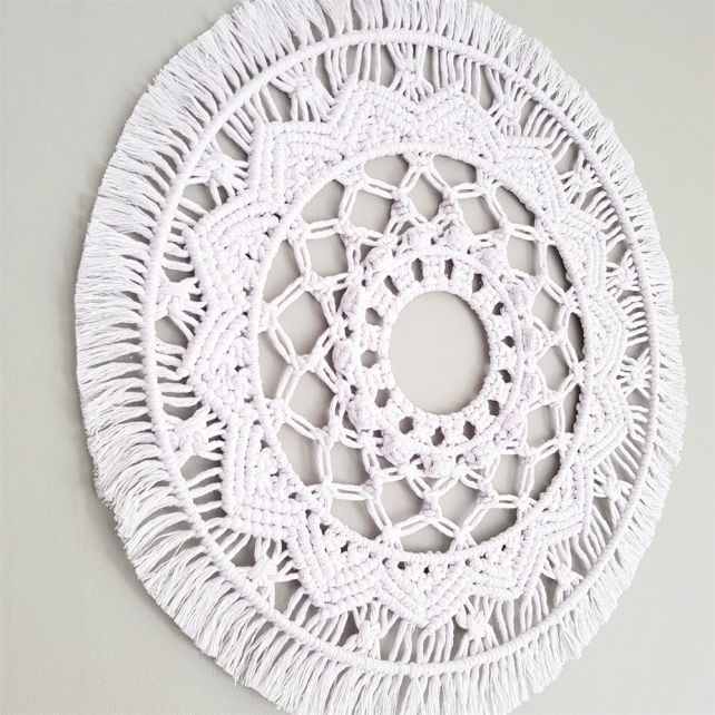 DIY Macramé Patroon Dreamcatcher Mandala Brescia