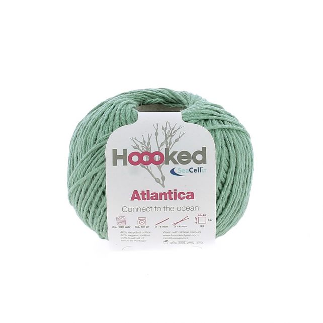 Atlantica SeaCell Cotton Sage Green 50g.