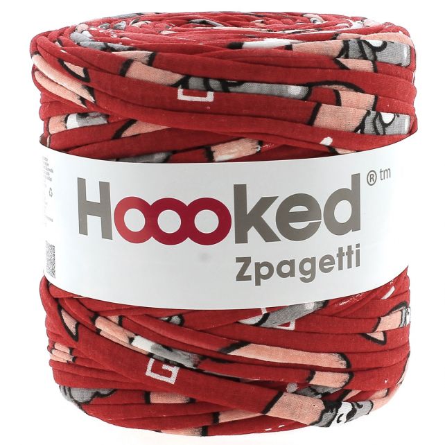 Zpagetti Cotton Yarn Scarlet Fusion