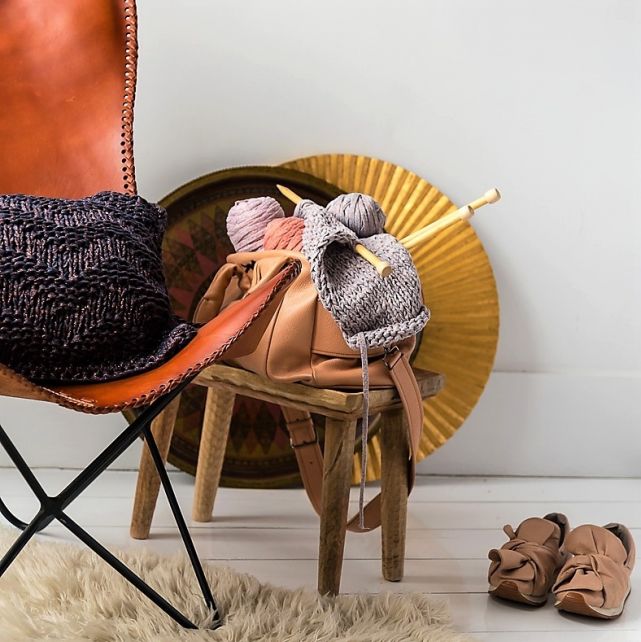 Agujas de tejer de bambú de 12 mm XL