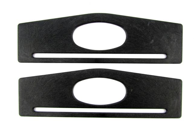 Rectangular Black Handle