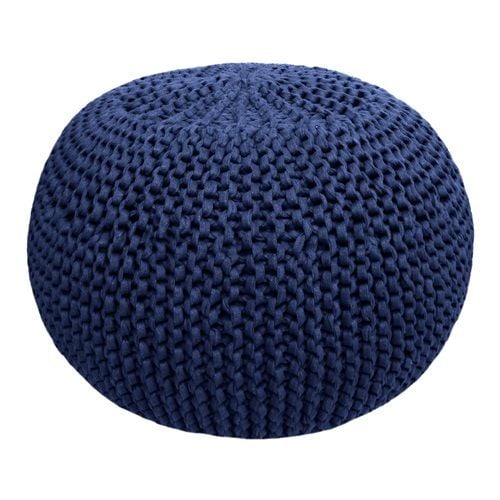 DIY Crochet & Knit Kit Zpagetti Pouf Marine Fashion