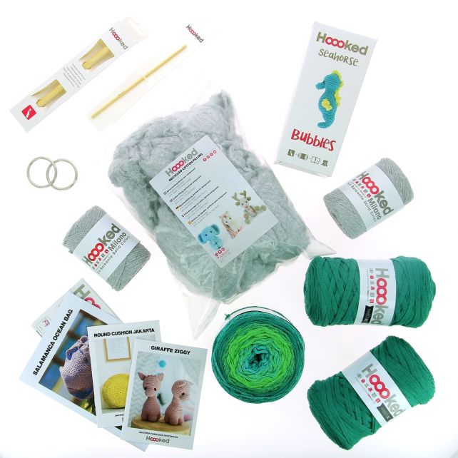 Crochet Gift Set - Go Green