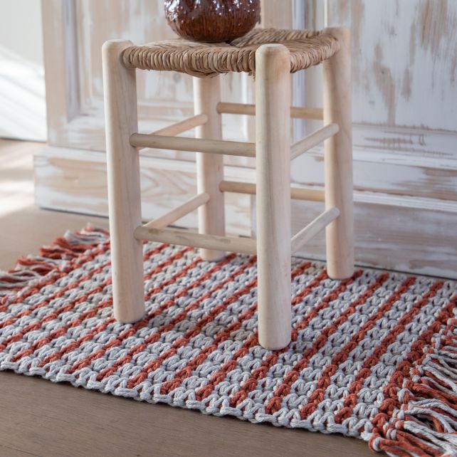 DIY Patrón de Macramé Alfombra Medina