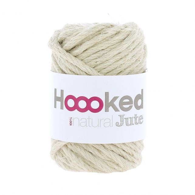 100% Natural Jute Vanilla Cream Medium