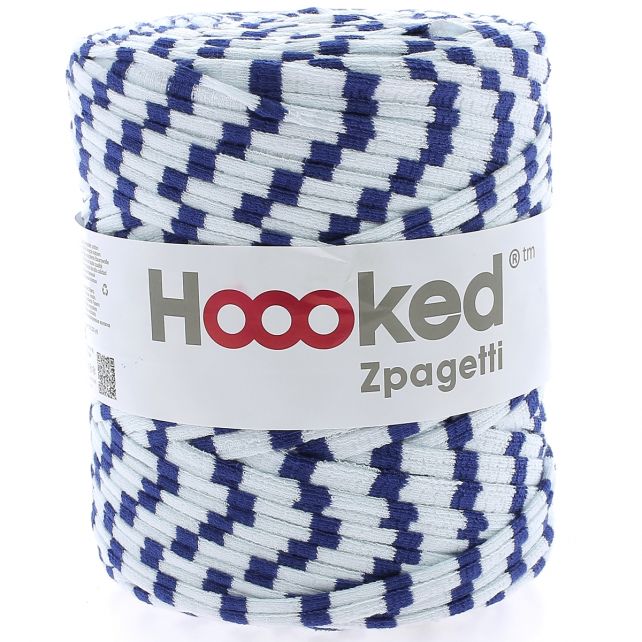 Zpagetti Cotton Yarn Porto Blue Stripes